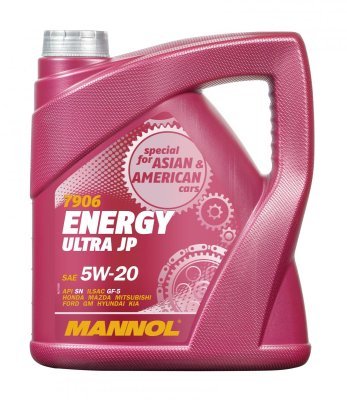 Motorový olej MANNOL Energy Ultra JP 5W20 4L 070 943