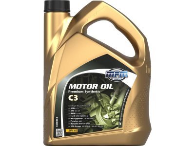 Motorový olej MPM Premium Synthetic C3 5W40 5L 05005C3