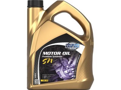 Motorový olej MPM Premium Synthetic SN 5W50 5L 05005S