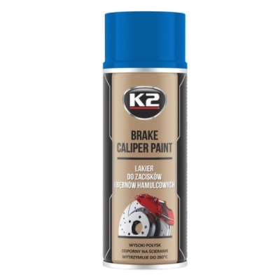 Sprej na brzdové třmeny modrý 400ml K2 L346NI