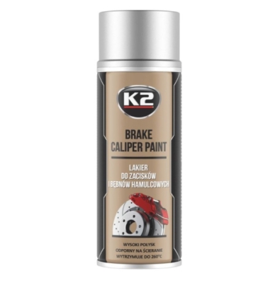 Sprej na brzdové třmeny stříbrný 400ml K2 L346SR