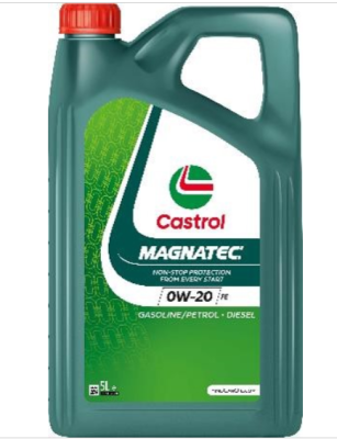 OLEJ CASTROL 0W20 5L MAGNATEC FE / C5/C6 / SP / PSA B71 2010