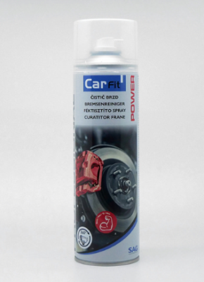 CARFIT Čistič na brzdy / spojky 0,5L Čistič brzd POWER