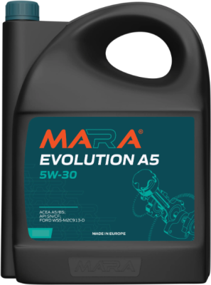 Motorový olej MARA EVOLUTION A5 5W-30 5L MAR0714
