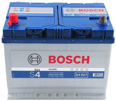 Startovací baterie BOSCH S4 12V 70Ah/630A