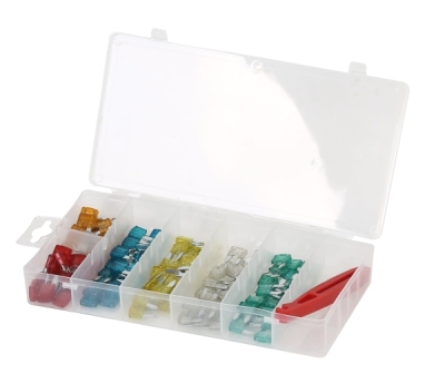 SET MINI OSIGURAČA, 121 KOM: 5A, 10A, 15A, 20A, 25A, 30A