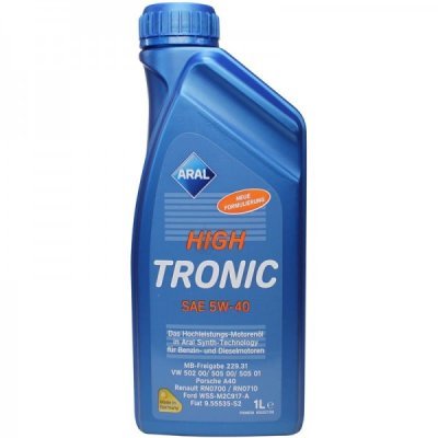 Aral High Tronic 5W40 ulje, AHT-1L