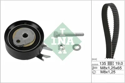 Komplet zupčastog remena INA 530 0166 10