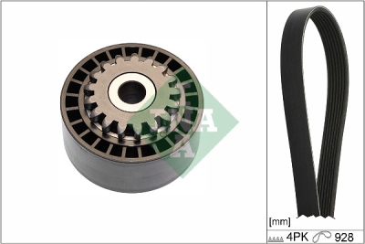 Komplet klinastog rebrastog remena INA 529 0100 10