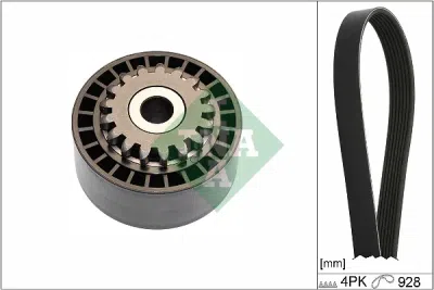 Komplet klinastog rebrastog remena INA 529 0100 10