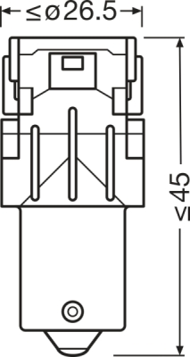 Žarulja OSRAM 7506DWP-2BL