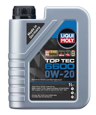 Motorno ulje LIQUI MOLY Top Tec 6600 0W-20 21410