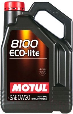 Motorno ulje Motul ECO-lite 8100, 0W20, 4L