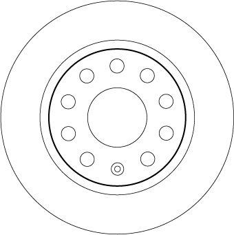 Kočni disk TRW DF6553