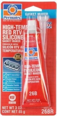 PERMATEX-SILIKON CZERWONY        85G-RTV