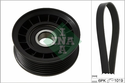 Komplet klinastog rebrastog remena INA 529 0232 10