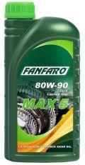FANFARO Hypoid LSD 80W-90 GL-5 LS moottoripyörän ja auton vaihteistoöljy, 1L