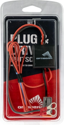 Optibeam SET 1 Plug&Drive -kytkentäsarja yhdelle lisävalolle (12/24V, DT-2)1605-WK031