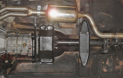 Front exhaust - resonated "hanging pedals" Supersprint 011001