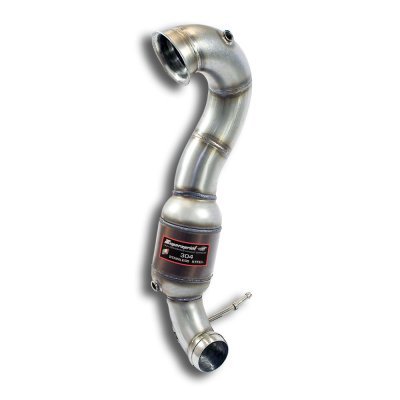 Turbo downpipe + Metalický katalyzátor Supersprint 721621