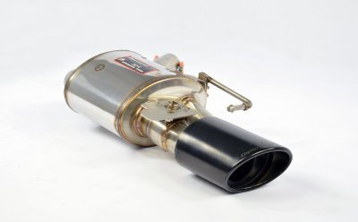 Zadní díl výfuku - levý 150x105 mm - s klapkou Supersprint 777535