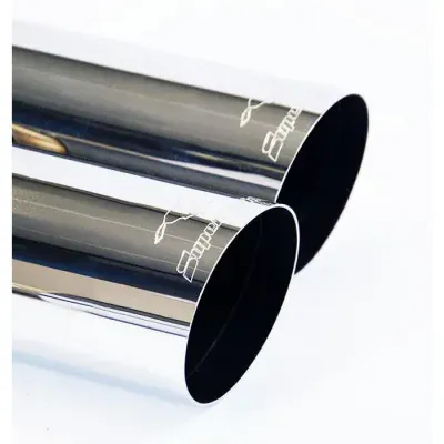 Sada koncovek výfuku "Racing", pravá ∅80 mm - levá ∅80 mm Supersprint 986136