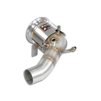 Downpipe pravý + kovový katalyzátor (nahrazuje OPF) Supersprint 860821