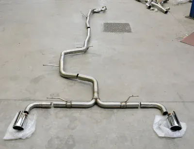 zadní díl "Y-Pipe" pravý - levý (odstranění tlumiče) Supersprint 764654