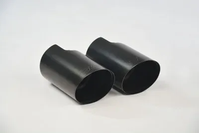 Sada koncovek výfuku "Race-Gun Metal Grey", pravá ∅100 mm - levá ∅100 mm Supersprint 248676