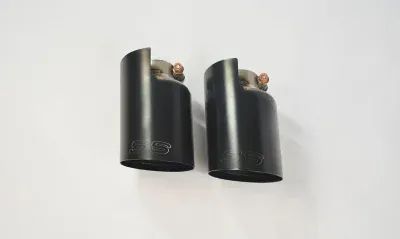 Sada koncovek výfuku "Race-Gun Metal Grey", pravá ∅100 mm - levá ∅100 mm Supersprint 248676