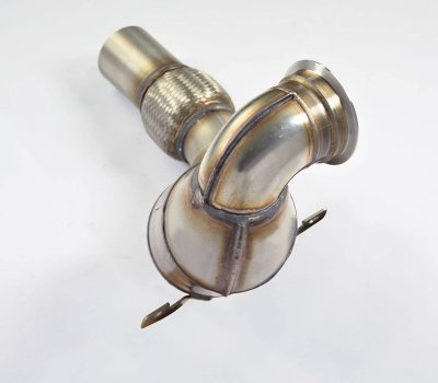 Turbo downpipe kit s metalickým katalyzátorem 200CPSI Supersprint 772141