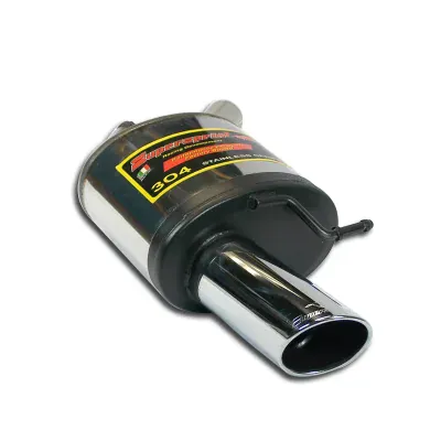 Zadní díl výfuku levý ∅120 mm "Power Loop" – pro originální zadní nárazník Supersprint 771544