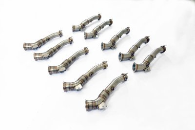 Turbo downpipe kit pravá – levá (nahrazuje katazyzátor) Supersprint 985511