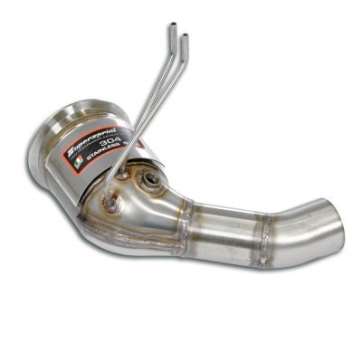 Levý downpipe levý s metalickým katalyzátorem (nahrazuje OPF) Supersprint 861141