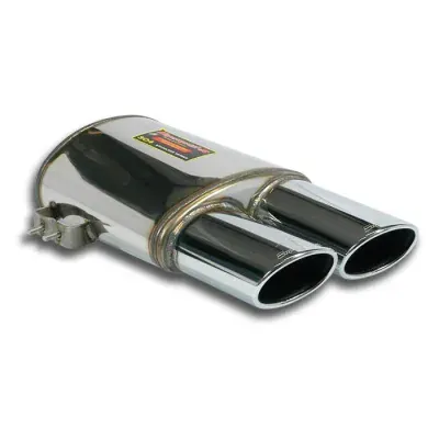Zadní díl výfuku levý 120x80 mm Supersprint 390837