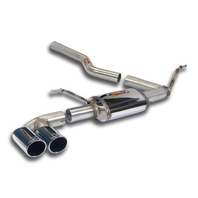 Spojovací trubka + zadní díl výfuku ∅80 mm Supersprint 987506