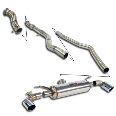 Track Performance pack s klapkou (modely do 07/2013) Supersprint 988520