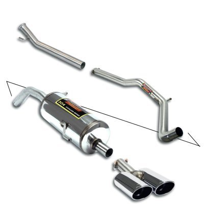 Sport package "Cat.-Back" Supersprint 805310