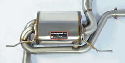 Zadní díl výfuku pravý 150x105 mm - levý 150x105 mm Supersprint 773705