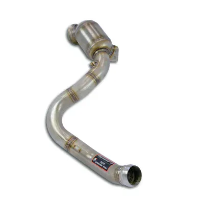 Downpipe levý + první katalyzátor 200CPSI (odstraňuje druhý katalyzátor) Supersprint 721941