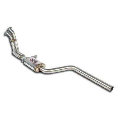 Front exhaust - resonated "floor pedals" Supersprint 010602