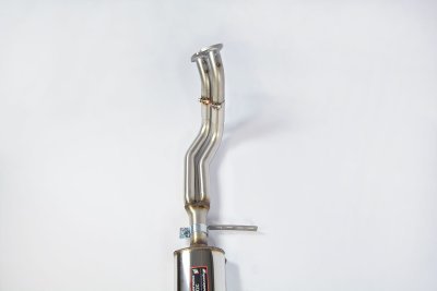 Front exhaust - resonated "floor pedals" Supersprint 010602