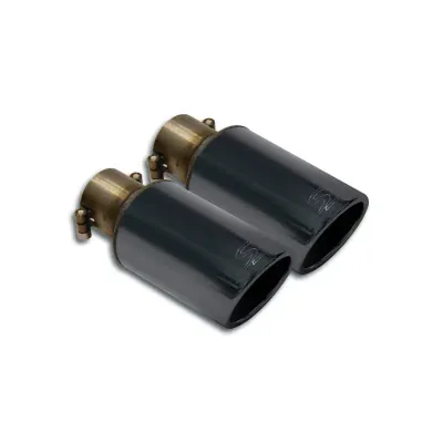 Sada koncovek výfuku ∅90 mm "Gun Metal Grey" Supersprint 241536