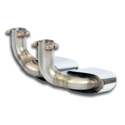 Sada koncovek výfuku, pravá 2 x 145x75mm Supersprint 849919