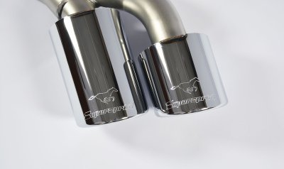 Sada spojovacích trubek, levá + koncovka ∅90 mm Supersprint 245646