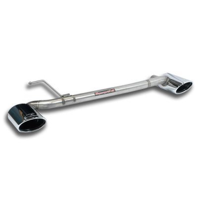 Sada koncovek výfuku 120x80 mm, pravá – levá - 100% nerezová ocel Supersprint 804615