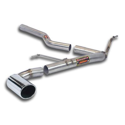 Spojovací trubka + zadní trubka ∅90 mm (odstranění tlumiče) Supersprint 984514