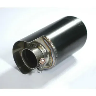 Sada koncovek výfuku, pravá ∅100 mm – levá ∅100 mm "Gun Metal Grey" Supersprint 816054
