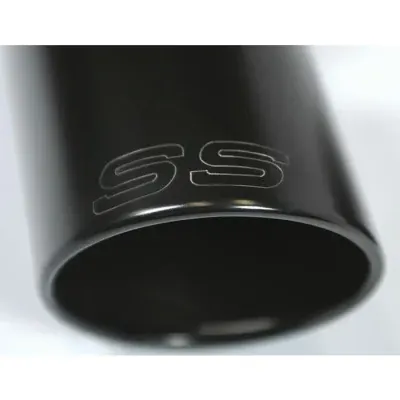 Sada koncovek výfuku, pravá ∅100 mm – levá ∅100 mm "Gun Metal Grey" Supersprint 816054