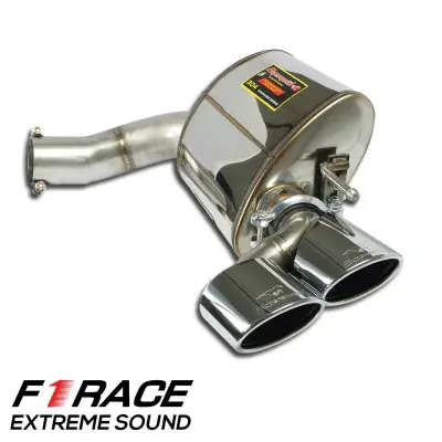 Zadní díl výfuku pravý "F1 Race" 120x80 mm Supersprint 847207